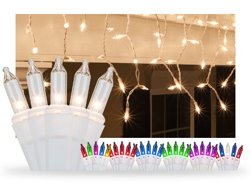 SoftTwinkle LED Icicle Christmas Lights