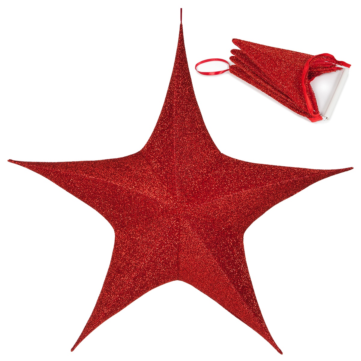Unlit Christmas Star Decorations