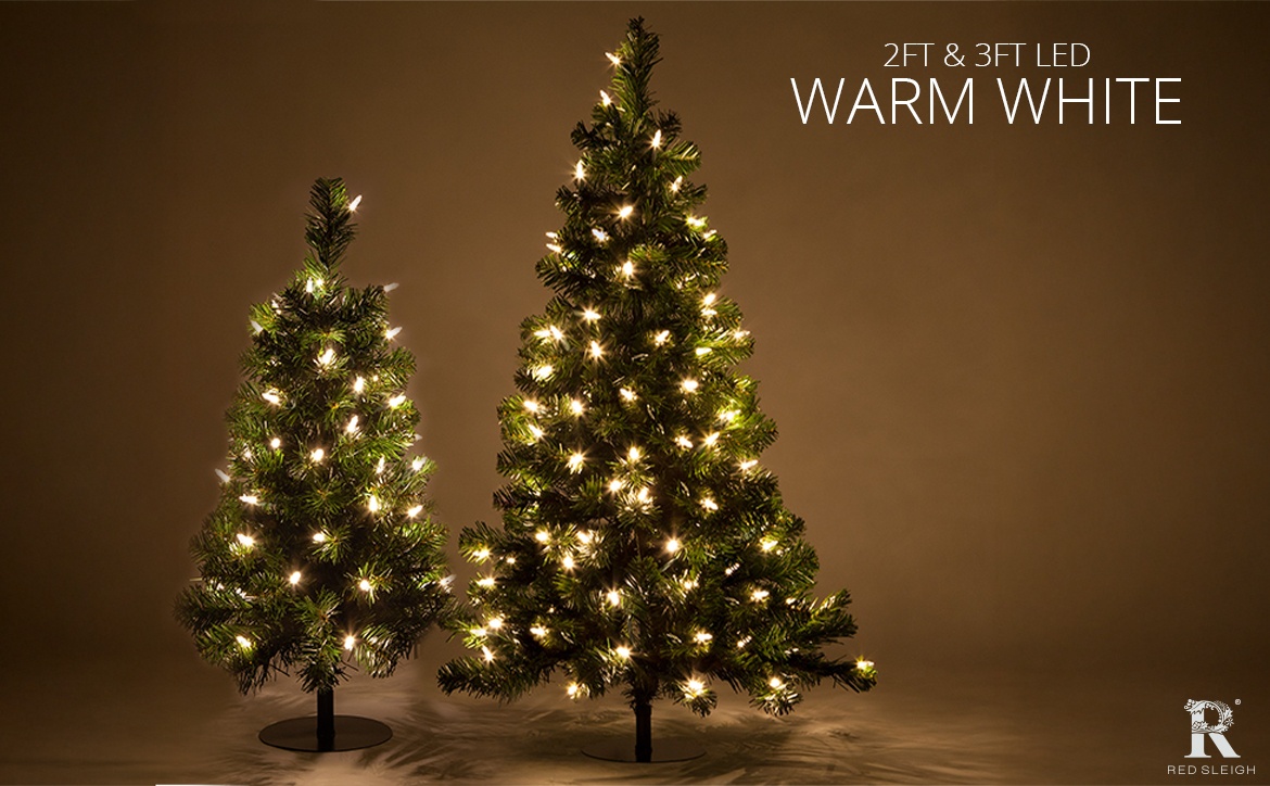 walkway christmas tree pathway lights multiple sizes