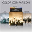 50 T5 Warm White LED Christmas Tree Lights, 4" Spacing