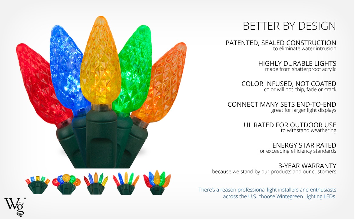 led mini lights features