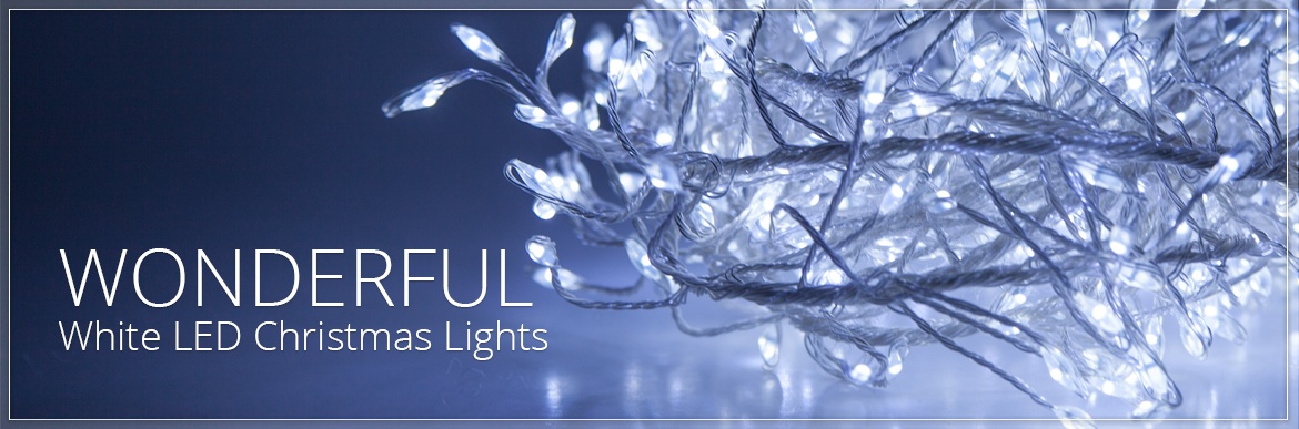 White LED Christmas Lights
