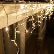 70 5mm Warm White LED Icicle Lights