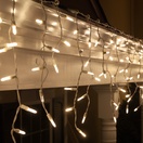 M5 Warm White LED Icicle Lights