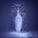 White Falling Willow Lighted Branches with Cool White LED Fairy Lights, 1 pc