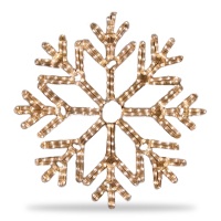 White Snowflake Lights