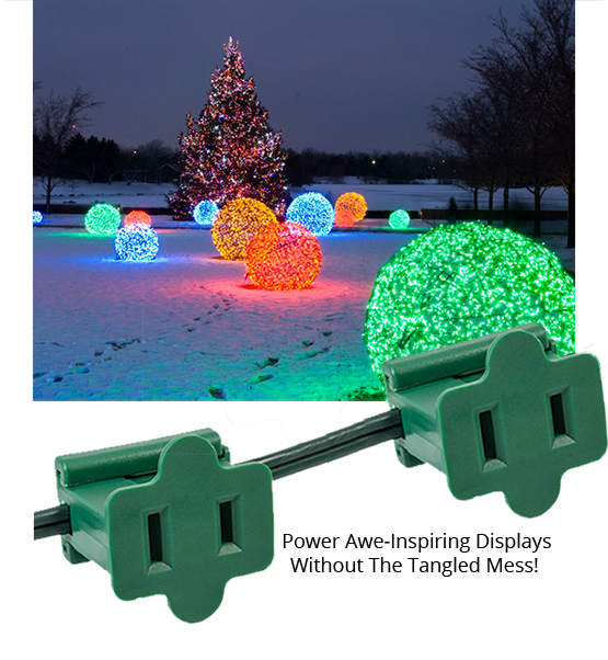 Power Electrical Displays with Zip Plugs